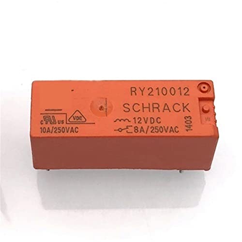 Relés RY210012 12V para reparar placas electrónicas con fallos de conmutación 8A