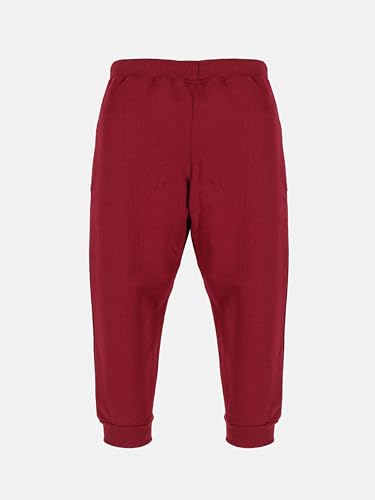 Image of KiddoPanti Boys Solid Fleece Track Pants | Cotton Poly Fleece Fabric | Ankle Length Bottom Rib | 2 Front Patch Pocket | Elastic Waist & Drawcord | Jogger Track Pants for Boys