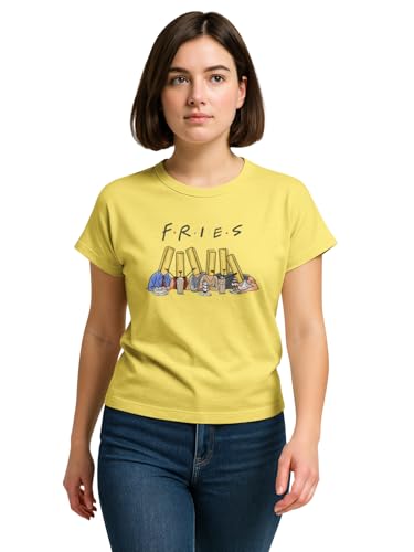 Image of HELLCAT Mulitcolor Trendy Printed Body Fit T-Shirt for Women | Pack of 1 T-Shirt