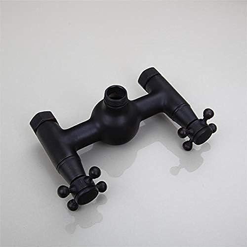 Ensemble douche murale noire pour salle de bain moderne et relaxante