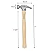 Big Horn 15126 10 Oz Claw Hammer with Hickory Straight Handle