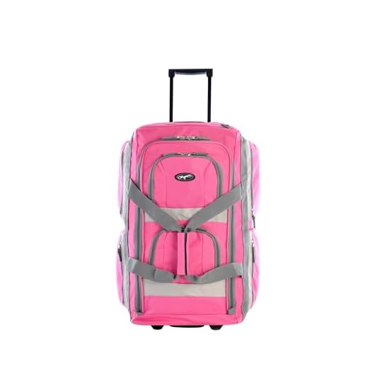 Lightweight 22" Rolling Duffle Bag