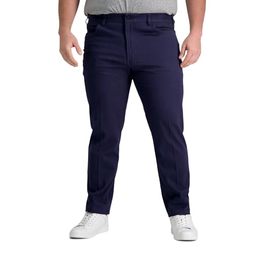El Mejor Listado de Kenneth Cole Mankind - 5 favoritos. 42 Kenneth Cole Reaction - Pantalón Casual de 5 Bolsillos, Cintura Flexible, Ajuste Ajustado, para Hombre, Regular y Grande y Alto, Azul Marino -BT, 44W x 32L