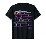 Nintendo Donkey Kong 8-Bit Side Scroll Graphic T-Shirt T-Shirt