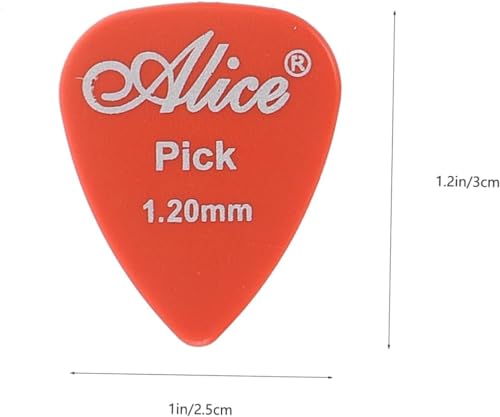 100 Pedaços Conjunto De Palhetas Para Guitarra Com 6 Espessuras Diferentes Picks Ukulele