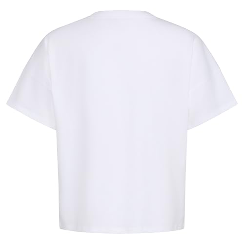 adidas Girls' Short Sleeve Drop Shoulder Graphic Tee Shirt2