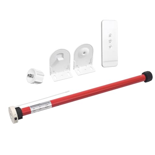 Rollerhouse Roller Shade Motor Motorized Systems for Interior Shades Motors Radio, Wireless, Quiet, Compatible with 1 inch Shade Tube