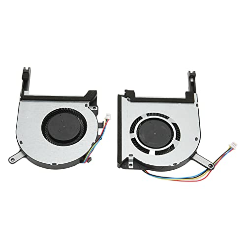 VBESTLIFE Reemplazo del Ventilador de Refrigeración GPU de la CPU del Ordenador Portátil para ASUS TUF Gaming A15 FA506 IV FA506IU FA506IH FX506IU FX506LH, DC 5V, Conector de 4 Pines