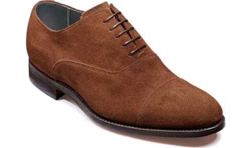 Image of BARKER Winsford Men's Handmade Leather Oxford Dress Shoes - Timeless Elegance, Premium Craftsmanship, Full Leather Insole & Sole