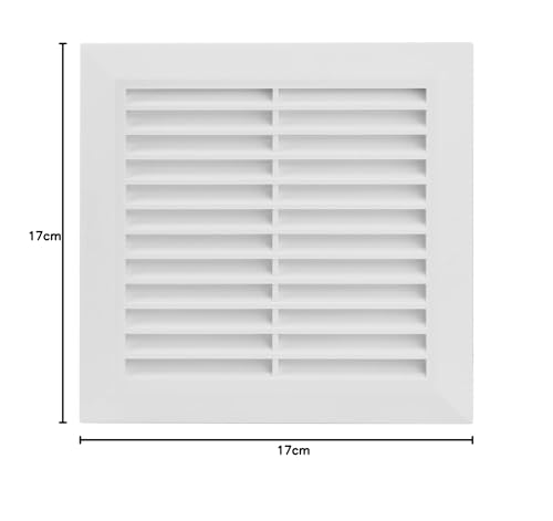 Lüftungsgitter Abschlussgitter Insektenschutz rund Ø 100 mm weiß ABS Gitter