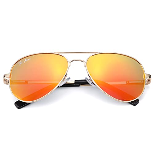 Image of Pro Acme Polarized Aviator Sunglasses for Men and Women 100% UV Protection, 58mm