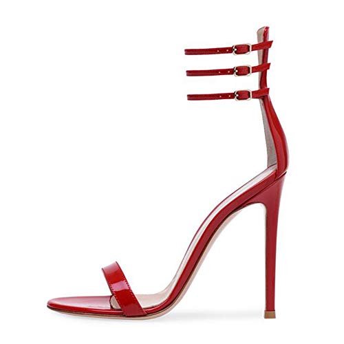 Sandales à talons aiguilles et triple bride pour sublimer votre silhouette en soirée
