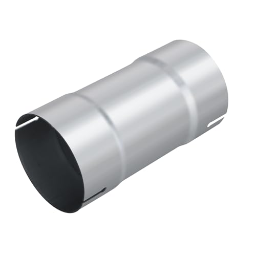 LCGP 4 Custom Mandrel Straight Exhaust Pipe 8 Long 4 ID/OD Aluminized Steel Exhaust Pipe