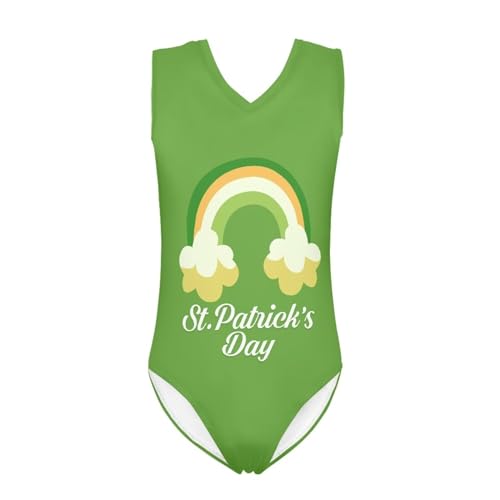 Image of Fashion Print One-Piece Swimsuits for Girls,Soft Stretchy One Piece Bathing Suit Quick Dry Beach Swimwear 5-14 Years