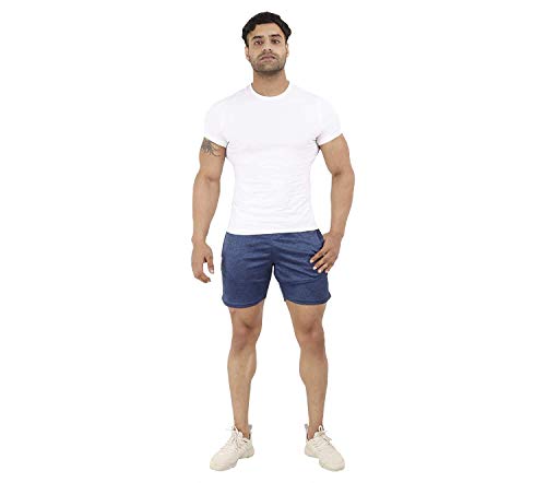 Image of NEVER LOSE Men's Lightweight Performance Training Shorts with Quick-Dry Fabric for Running, Gym and Everyday Workouts
