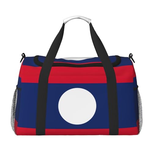 Sac à hand d'entraînement et yoga à motif Laos pour le sport et weekend