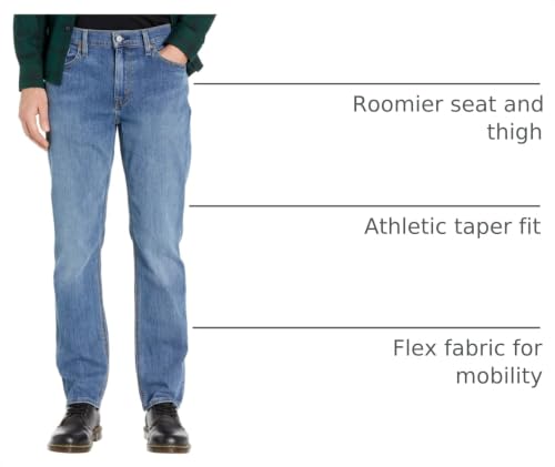 Image of Levi's Men's 541 Athletic Fit Jean, Manzanita Subtle-All Seasons Tech-Stretch, 36W x 29L
