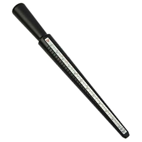 lmoikesz US EU Standard Ring Sizer Mandrel Stick Gadylmeter Ring Measurement Size Measuring Ring for Jewelry Meter Cover