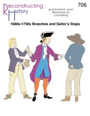 1670s-1730s Breeches & Slops Pattern
