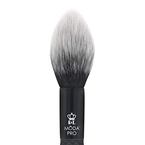 Royal Brush Moda Pro Cosmetic Make Up Brush, Radiance, 0.11 Count, Black - Image 4