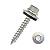 EAGLE 1 Metal Roofing Screws x 1-1/2 Painted Hex Washer Head Sheet Metal Roof Screw. Self Starting/self Tapping Metal to Wood, Sheet Metal Roofing siding Screws ~ EPDM Washer (500, Zinc)
