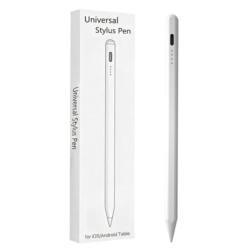 Stylus Pen Android for Samsung Galaxy Tab A9/A9Plus/A8/A8plus/A7/A7lite Tablet S Pencil Touchscreens Stylists Pen (White)