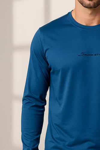 Image of Men's Crew Neck T-Shirt | Premium Polyester Fabric | Breathable, Lightweight, Stylish Activewear for Gym, Training & Casual Wear