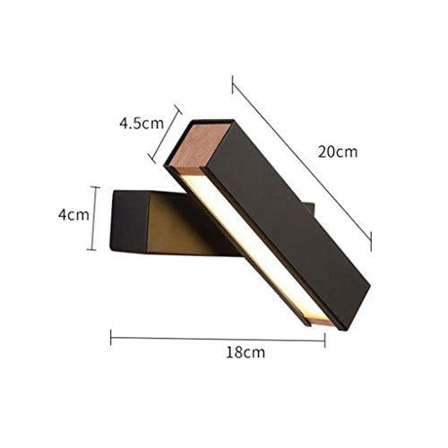 Aplique LED de pared creativo con diseño elegante para salones modernos 6