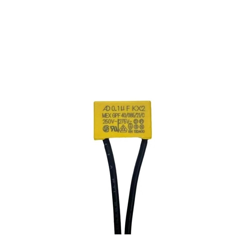 5PCS AD K X2 capacitance Tape line 0.1uF 0.15uF 0.22uF 0.33uF 0.47uF 250V-275V Housing Flexible wire capacitor OSBCMZGE(5pcs 0.33UF)