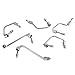 6.7 fuel injector line,Fuel Injector Line,Complete Injector Fuel Line Set Fuel Injector Feed Line Car Replacement Accessory 4935976 4935982 for 2007?2018 6.7L