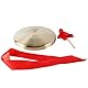 Gorise 22 cm chinesischer Gong mit Schlägel, traditionelles Schlaginstrument für Orchester, Kirchenoper, handgefertigte Becken mit Baumwollseil, verdicktes Messing, klangvoller Ton