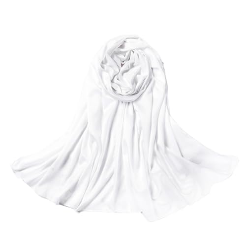 Ralcosuss Satin Silk Hijab Scarf for Women Girls Soft Long Muslim Hijab Jersey Head Scarves Shawl Wrap2