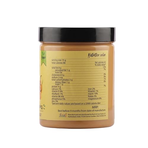 Image of Banter Homemade Goodness With Classic Peanut Butter - 100% Natural, Unsweetened, No Added Oil Or Sugar, Perfect For Peanut Lovers! - 450 Gram