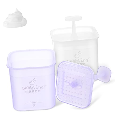 TOVINANNA 2 Piezas Taza De Espuma Limpieza Limpiador Espumoso Fabricante De Espuma Facial Espuma De Lavado De Cara Lavado De Cara Con Espuma Espumador Espuma Limpiadora El Plastico