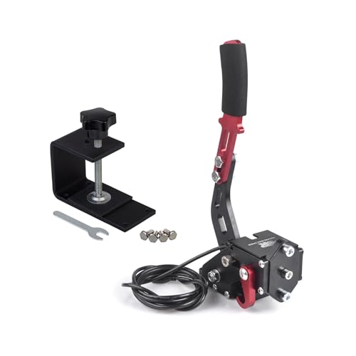 ZHSYMX USB Handbrake for 16Bit SIM PC Racing Games, Compatible with G27 G29 G920 G923 T500 T...