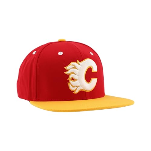 Image of ZHATS NHL Unisex-Adult NHL Officially Licensed Adjustable Snapback Hat Flat Bill Z11 Icon Two Color