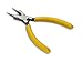 Huron Precision Side Cutter Pliers, Round Nose, 5.25 In