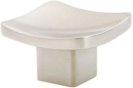 Emtek 86318US15 Mid Century Modern 1 5/8" Basin Knob - Satin Nickel