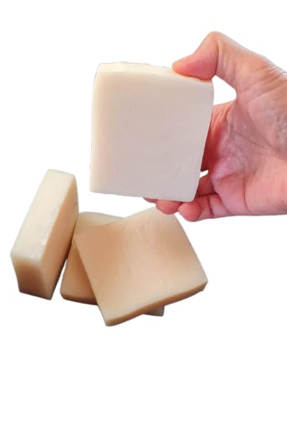 CJTALLOW Traditional Tallow Soap - Handmade with Organic Grass-Fed Tallow Net Wt 110g - Image 3