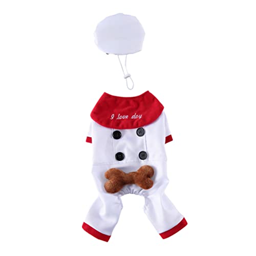 Disfraz para perro SUPVOX XL Halloween blanco
