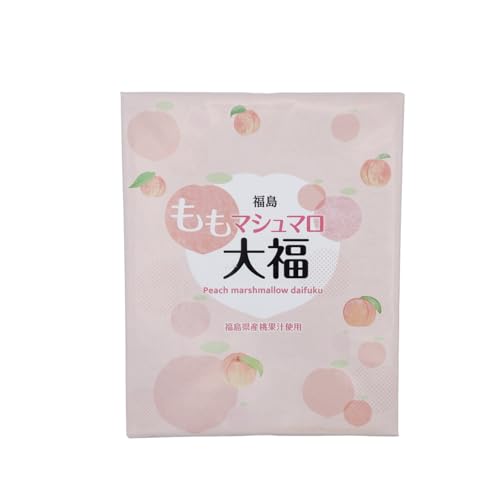 福島 ももマシュマロ大福(12個入) マシュマロ ふくしま 桃 もも 白桃 大福 福島の桃 桃マシュマロ 福島桃果汁 福島土産 おみやげ お土産 三宝製菓