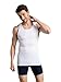Fruit of The Loom Men's Active Cotton Blend Lightweight Underwear & Undershirts, Tank - 8 Pack - White, Small