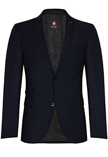 Veste de costume homme bleu Club of Gents Amf-Cliff Ss taille 100 coupe ajustée