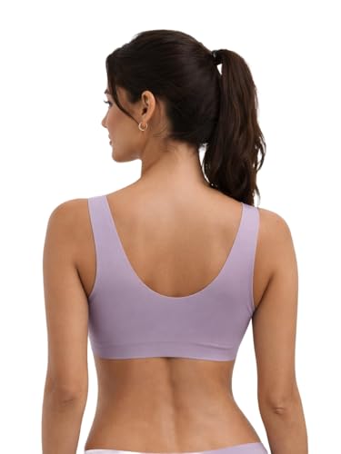Image of Viola's Secret 6 Pack of Color Print T-Shirt Bras B Cup C Cup and D Cup
