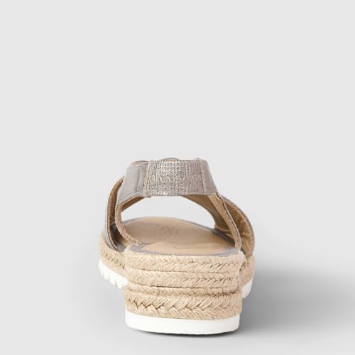 Image of Aquatalia Women's Adelina, Sandals, Heel, Casual, Elastic, Round Toe, Rubber Outsole