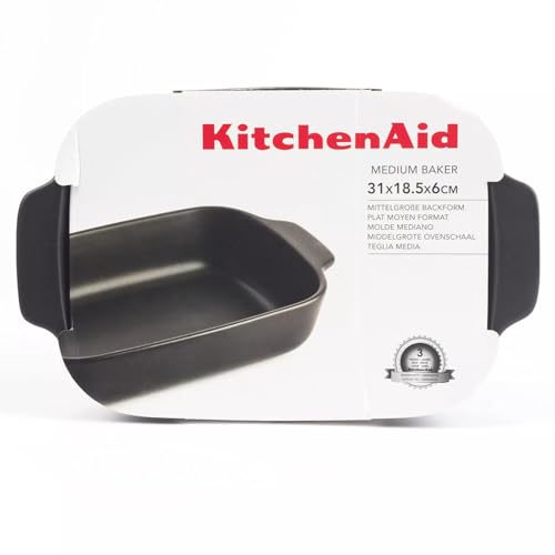 KitchenAid Baking Dish 31x18x6cm Matte Black