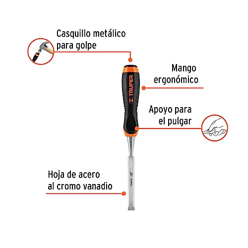Formones Truper 12 Imagen adicional
