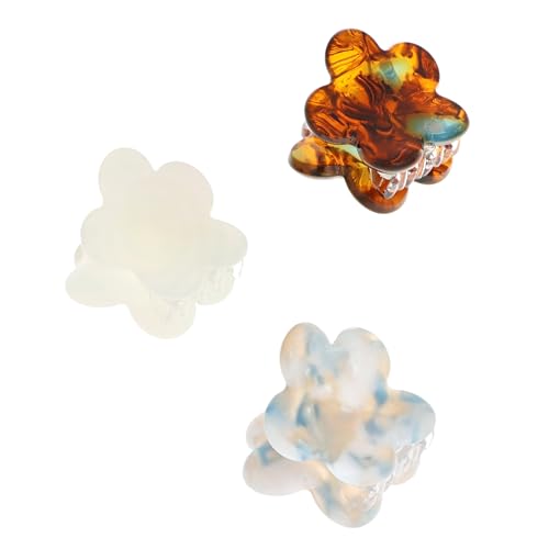 L. Erickson Pinzas Mini Flower 3-Pack Multicolor miniatura 4
