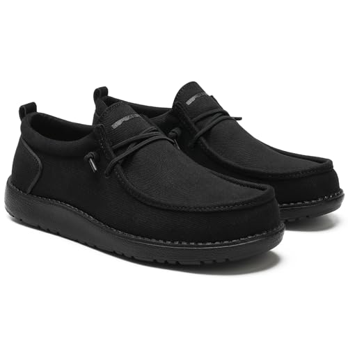Image of 1TAZERO Men Slip On Shoes Loafer with Arch Support Insoles,Men Casual Shoes for Plantar Fasciitis