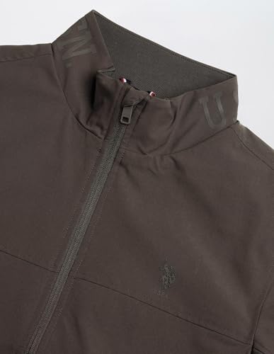 Image of U.S.Polo Association Men's Regular Fit Solid Casual Jacket